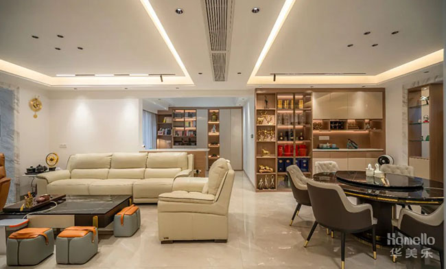 160㎡四居，靈活改動空間布局，工作與生活完美結(jié)合，真的舒適